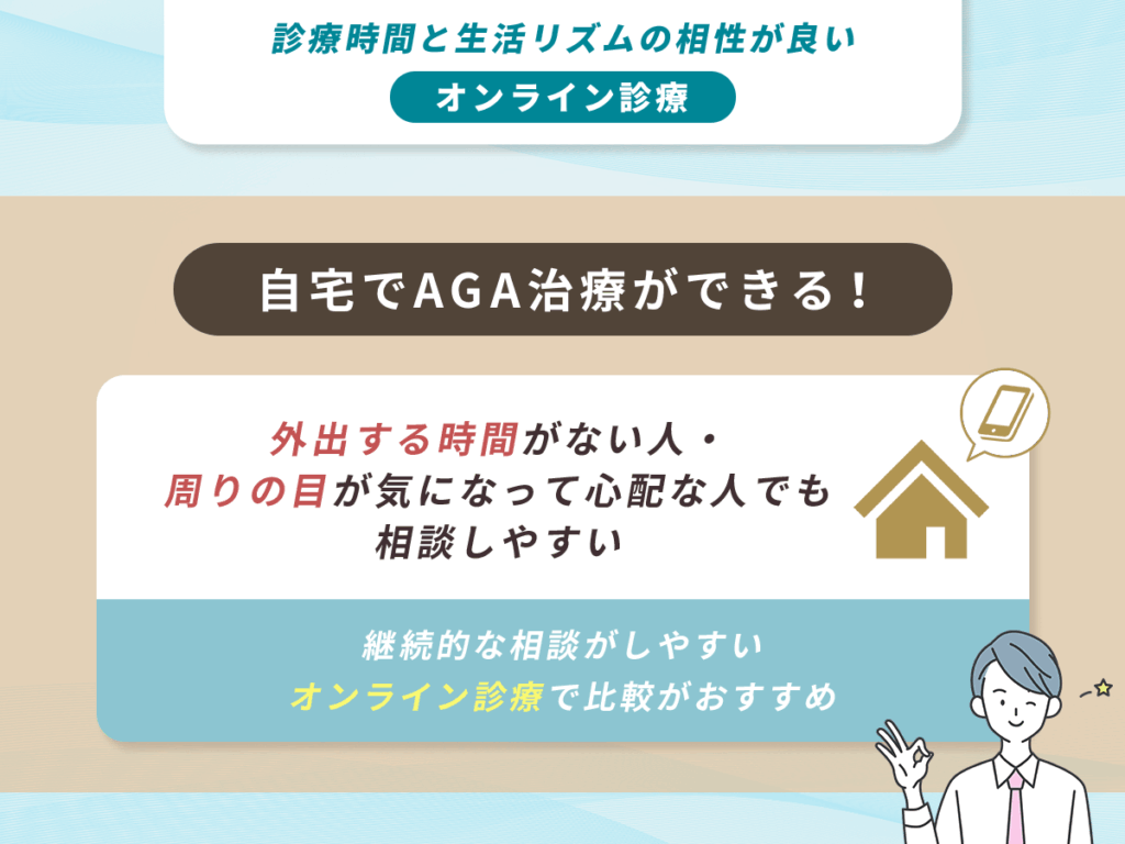 診療時間との相性が良くて気軽に相談ができる
