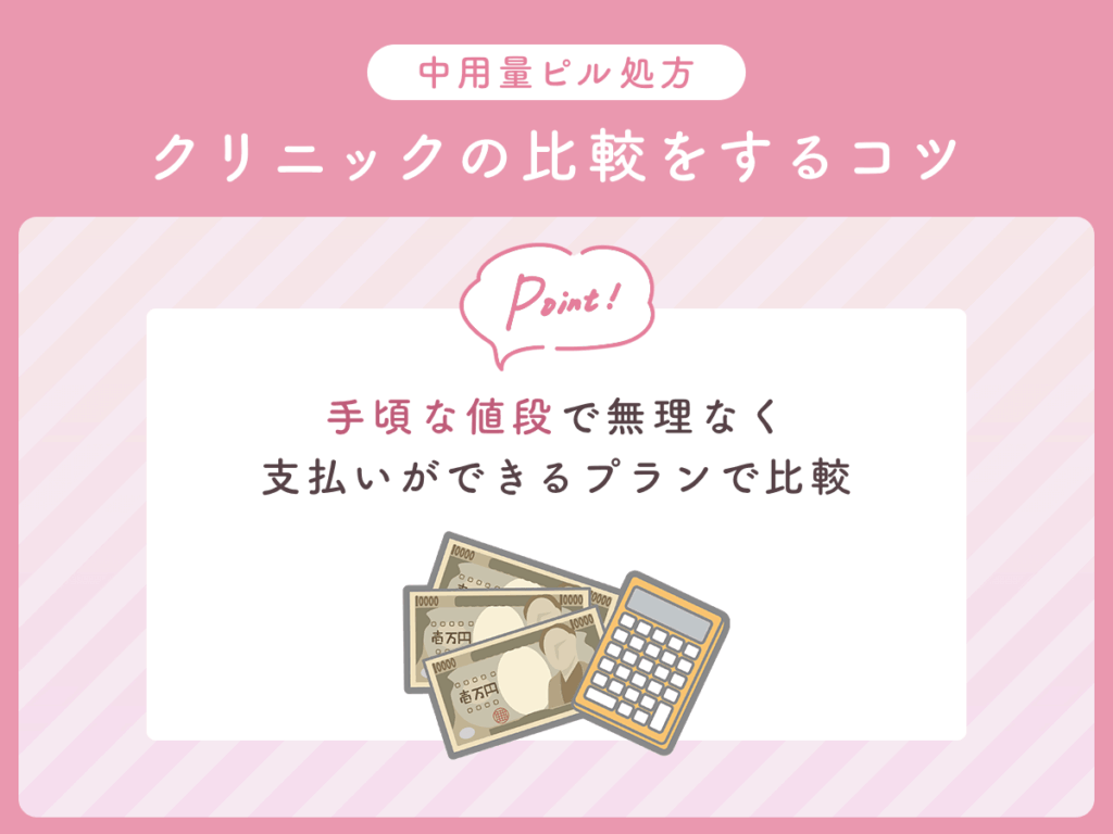 手頃な値段で無理なく支払いができるプランで比較